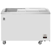 Freezer pintu geser murah Besar