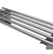 Rak dinding model pipa dari stainless untuk kitchen