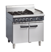 harga gas range 4 burner dan oven restoran