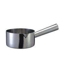 Tubular Handle Sauce Pan with Spout