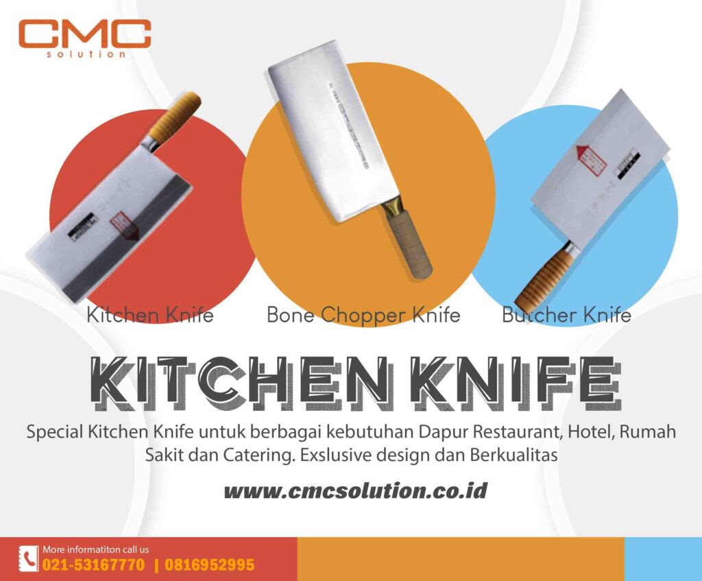 12 Jenis Pisau Chef (Chef Knife) Yang Sering Digunakan Professional Kitchen