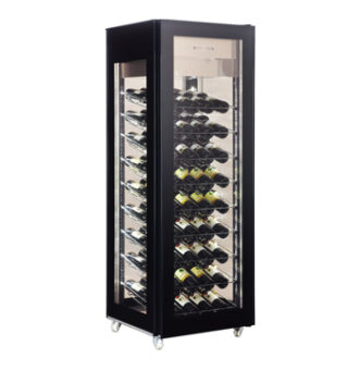 lemari pendingin wine minuman bar hotel