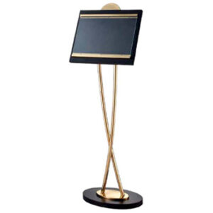 Lobi Hotel Signage dan Display Stand