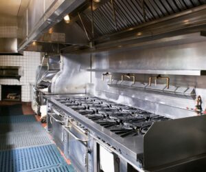 penghisap asap dapur untuk industrial kitchen
