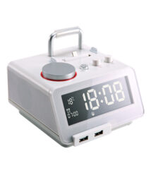 alarm box hotel + dock iphone bluetooth speaker