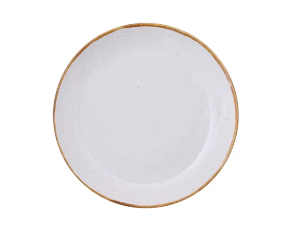 piring saji untuk makanan hotel restoran warna aesthetic brown white