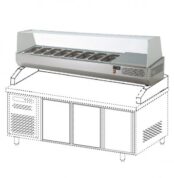 lemari untuk salad restoran hotel