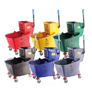 Bucket Cleaning Mop Press Wringer Trolley hotel