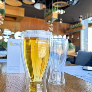 gelas bir double wall ukuran 480ml