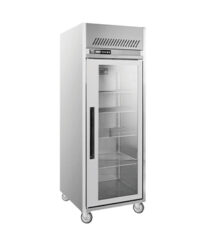 upright chiller pintu kaca untuk area dapur restoran hotel