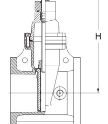 distributor swing check valve,