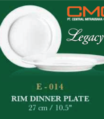 Dinner Plate RIM ukuran 27cm