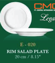 rim salad plate ukuran 20cm legacy