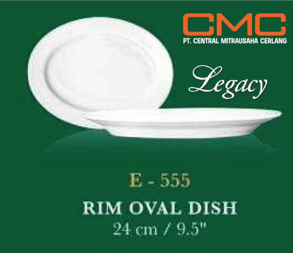 jual rim oval dish ukuran 24cm legacy