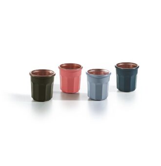 glass cup warna warni untuk cafe