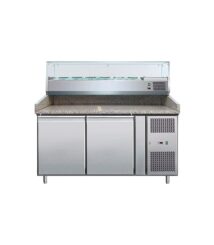 jual meja chiller untuk restoran pizza