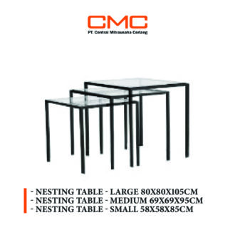 nesting table / meja nesting untuk meeting room hotel