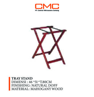 dudukan tray / tray stand meeting room hotel