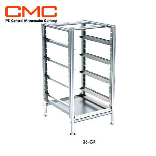 undercounter glass rack stainless