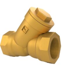 jual strainer y brass valve