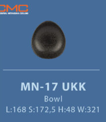 bowl hitam dengan bentuk yang unik