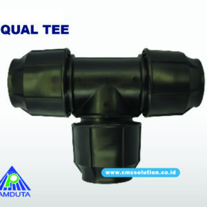 jual sambungan pipa T bahan hdpe