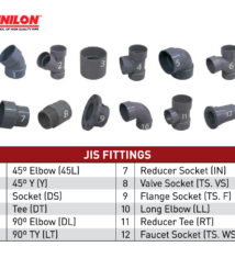 jual fitting upvc unilon jis