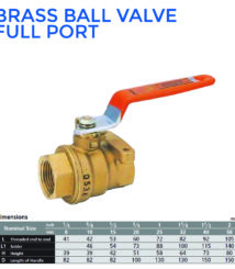 ball valve kuningan ukruan 3/4 inch