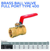 ball valve kuningan untuk air panas