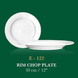piring rim chop plate porselain 30cm