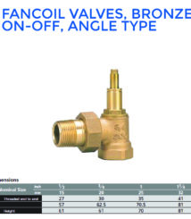 jual fancoil valve berbagai ukuran