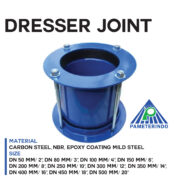 jual dresser joint cast iron untuk sambungan pipa