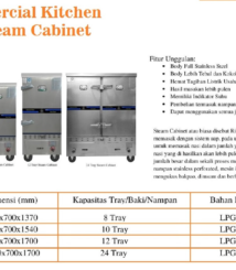 Rice Steamer Steaming Cabinet 8 Trays