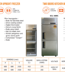 Stainless Steel Upright Combi (Chiller & Freezer)