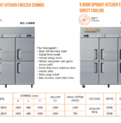 Upright Combi Chiller and Freezer