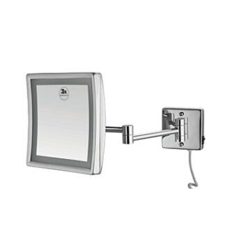 Rak LED Square Magnifying Mirror