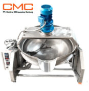 Steam Heating Horizontal Inclinable Cooking