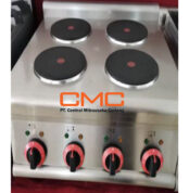 Counter Top Electric Stove - Kompor Listrik 4 Tungku Stainless Steel