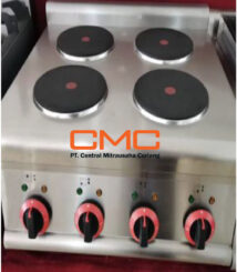 Counter Top Electric Stove - Kompor Listrik 4 Tungku Stainless Steel