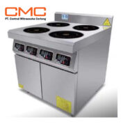 Commercial Induction Cooker Kompor Listrik 4 Tungku