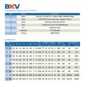 6" Butterfly Wafer Valve