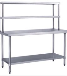 meja preparasi stainless custom ukuran untuk dapur