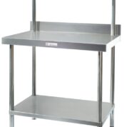 Meja Stainless Preparation With Overshelf Salamander