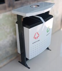 Jual DUST BIN 2 COMPARTMENT OUTDOOR RECYCLE