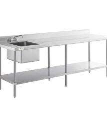 Meja Sink Panjang Besar Single Sink Custom Ukuran