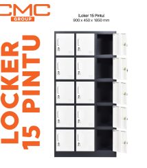 Harga Locker Besi 15 Pintu Terbaru