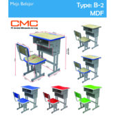 Jual Meja Siswa Mdf