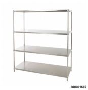 Rack Stainless Custom Untuk Dapur MBG/BGN dan Restoran