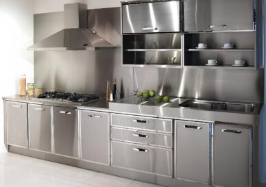 Dapur Rumah Mewah Lebih Berkelas dengan Kitchen Set Stainless Steel