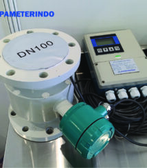 DN100 Pengukur Aliran Elektromagnetik untuk Air